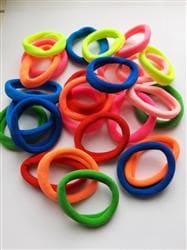 Резинка для волос Калуш-30 (цветная тонкая)микрофибра